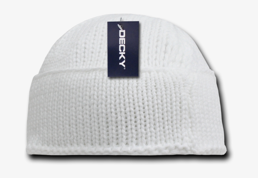 This Button Opens A Dialog That Displays Additional - Decky 613 Acrylic Beanies (long) - White, transparent png download
