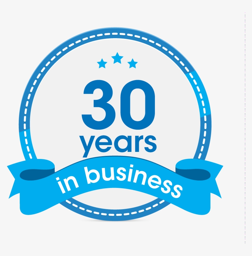 Dare 30 Years In Business - Vector Graphics, transparent png download