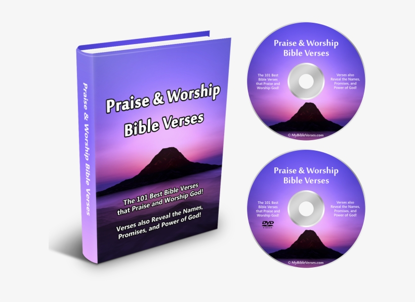 Praise And Worship Bible Verses - Cd, transparent png download