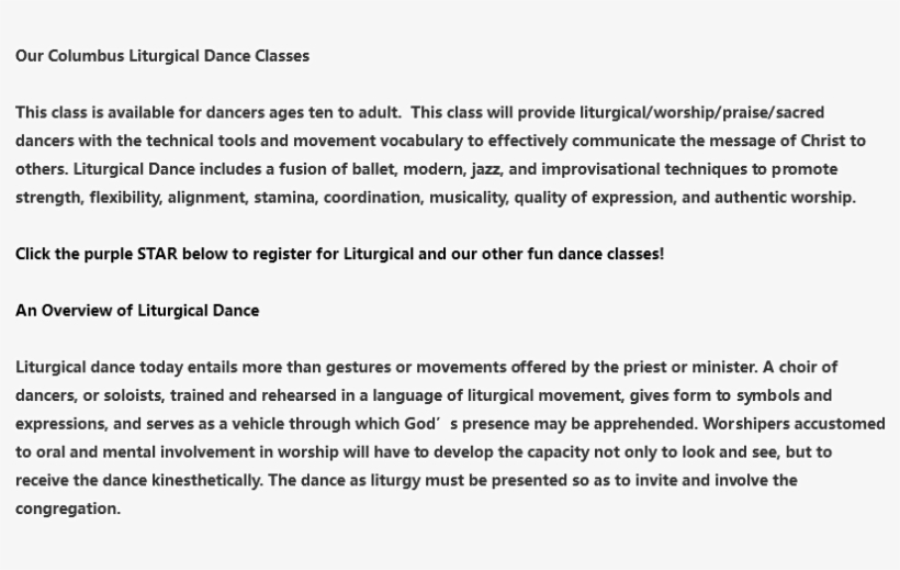 Columbus Liturgical Dance Columbus Liturgical Dance - Textos Com Sentido Figurado, transparent png download