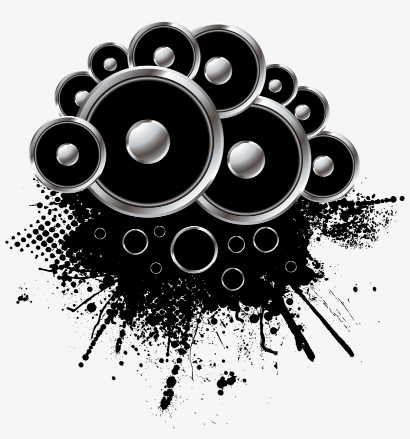 Pixels / - Speaker Background, transparent png download