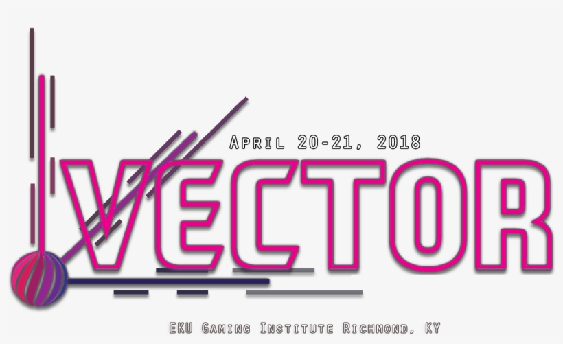 The Vector Logo, A Series Of Pink Letters Spelling - Eku Gaming Institute, transparent png download