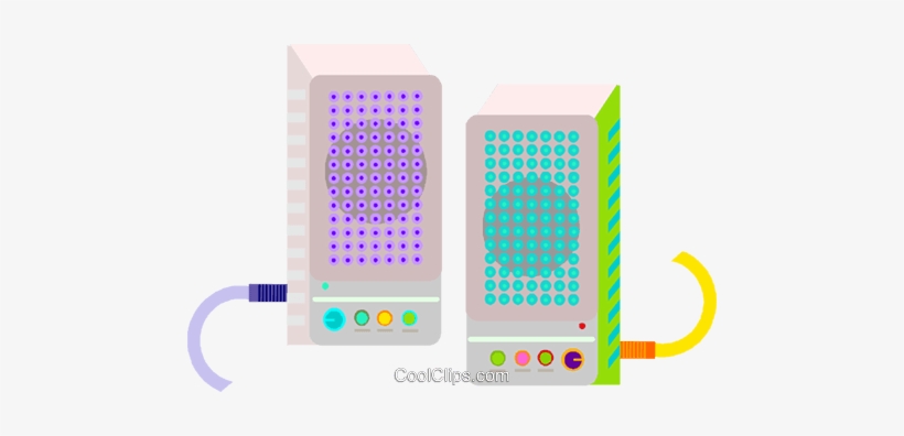 Computer Speakers Royalty Free Vector Clip Art Illustration - Mathematics, transparent png download
