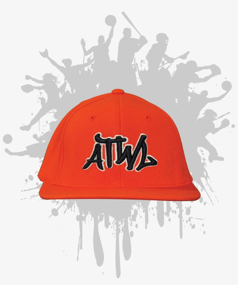 Atwl Graffiti 3-d Orange/navy/white - Miken Psycho 2018, transparent png download