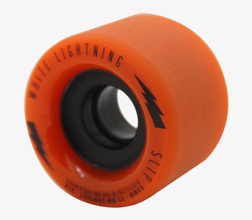 White Lightning 60mm Center-set Slip Wheel Set - Moonshine Slip Longboard Wheels - 60mm - 81a, transparent png download