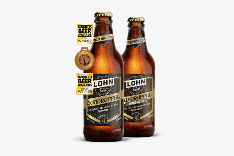 Garrafa Da Cerveja Quadruppel - Lohn Bier Carvoeira 330ml, transparent png download