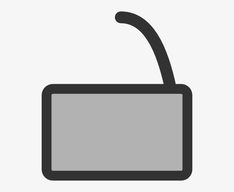 How To Set Use Unlock Clipart Picture As A Slide Svg - Clip Art, transparent png download