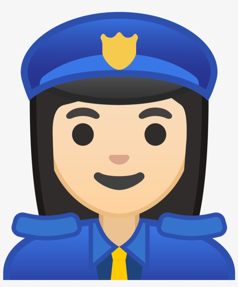 Download Svg Download Png - Police Officer Emoji, transparent png download