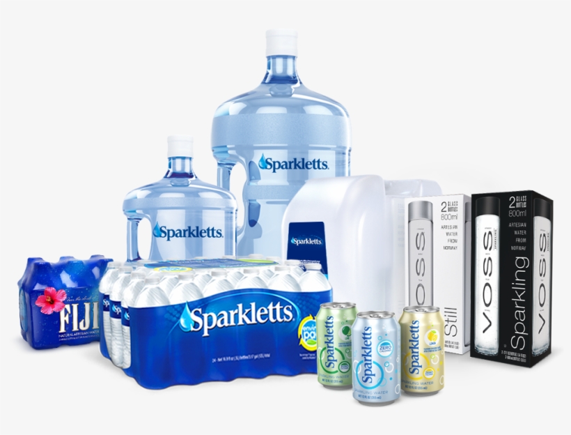 Water Gallon Png Download - Plastic Water Bottle Brands Pure, transparent png download