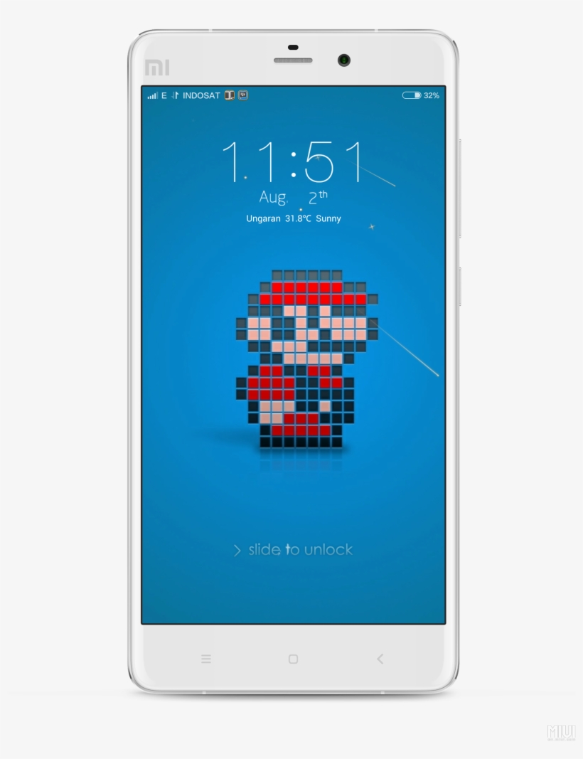 Dfg 2015 08 02 11 52 07 - Super Mario Miui 8 Theme, transparent png download