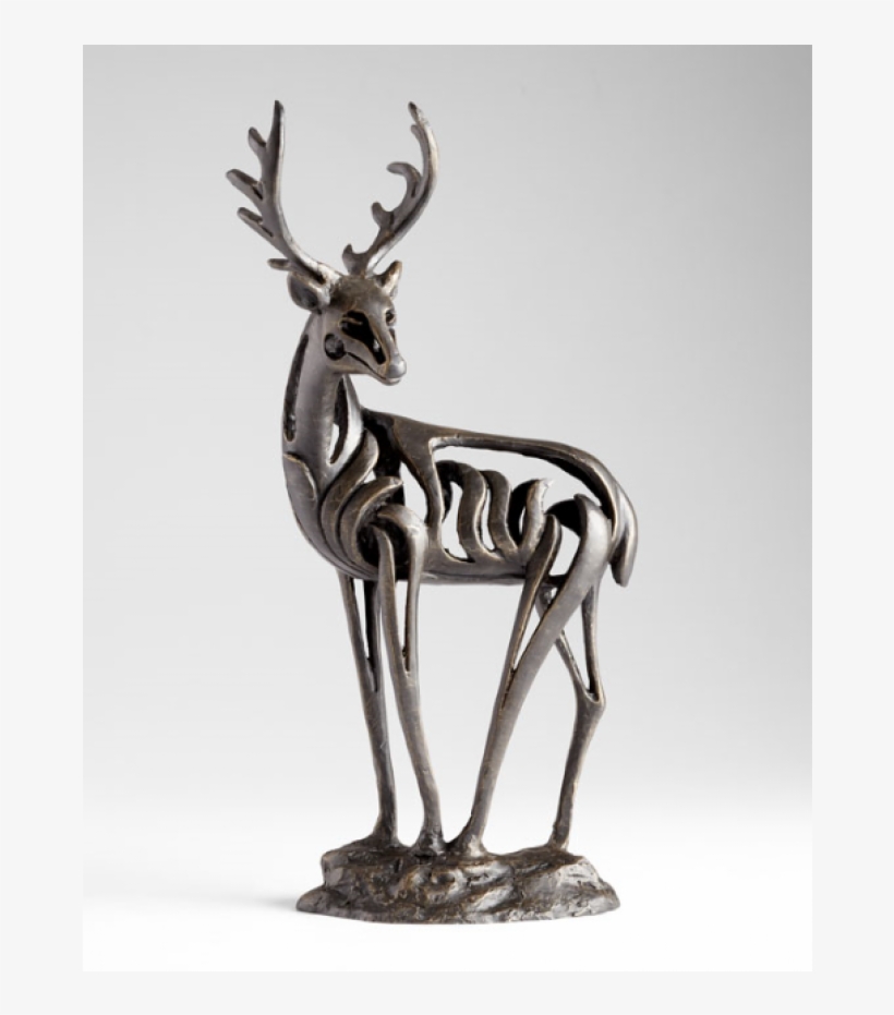 Cyan Design 05272 Old World Duray Deer Sculpture, transparent png download