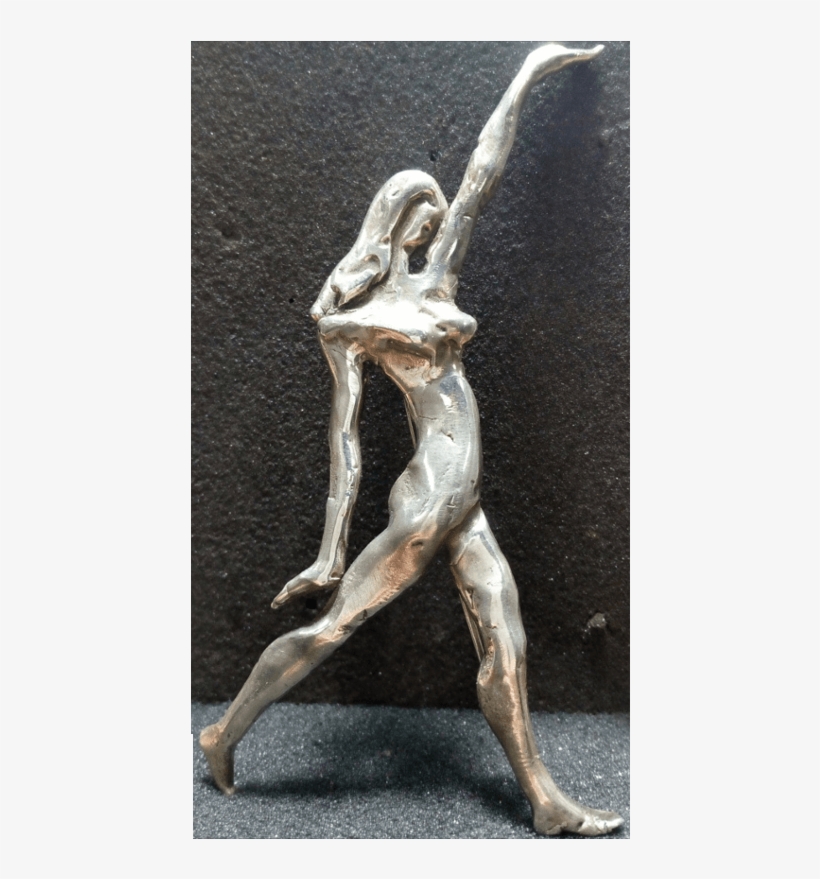 Sculpture In Jewelry- Brooch With Athlete, By Hovik - Brooch, transparent png download