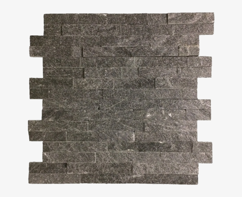 Night Glitter Quartzite 6" X 24" Interlocking Ledgerstone - Floor, transparent png download