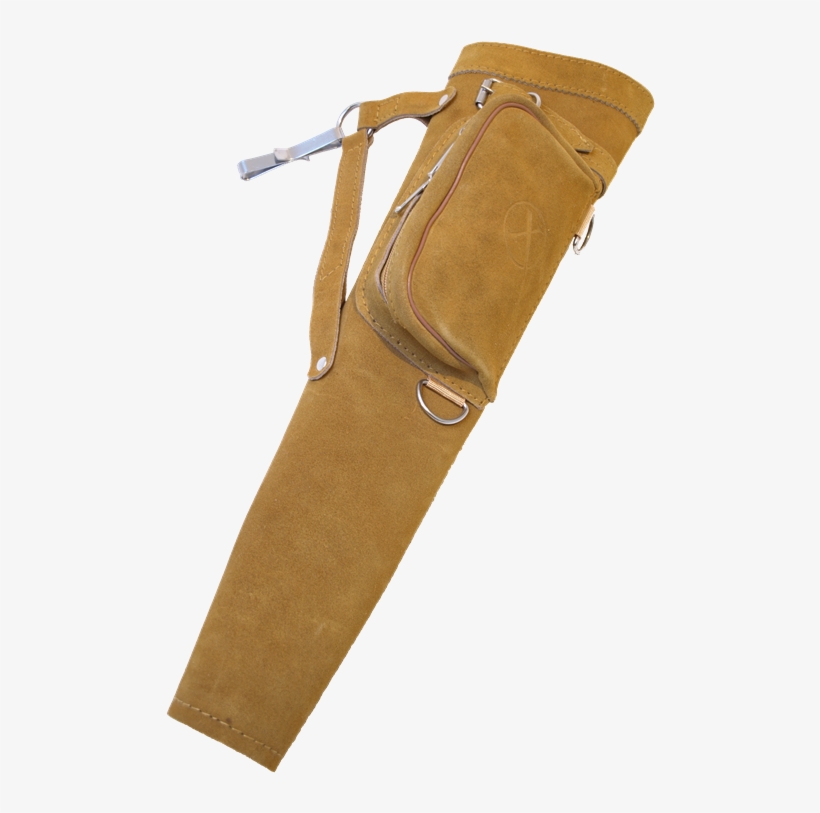 Ambiorix Side Quiver Suede W/pocket & Belt Clip - Suede, transparent png download