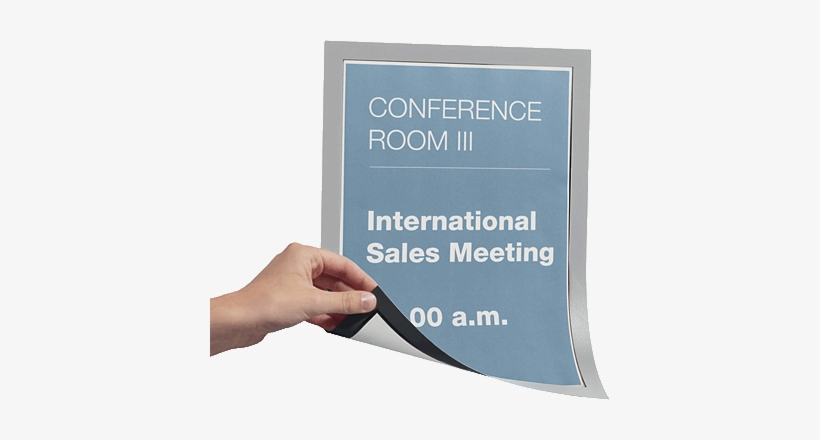 Durable Duraframe A4, Black, Pack 2, transparent png download