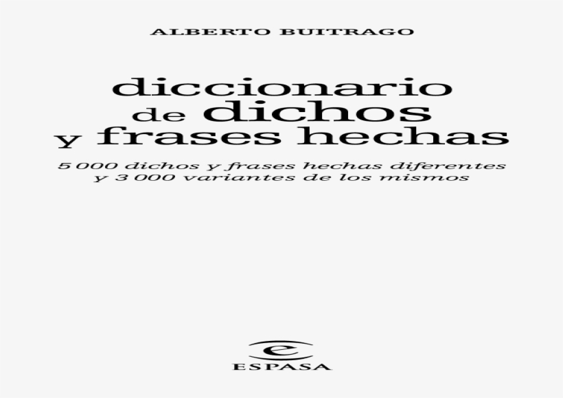 Diccionario De Dichos Y Frases Hechas - Ink, transparent png download