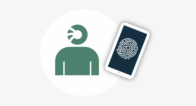 We Realize Biometrics Is A Very Worrying Subject - Fingerprint, transparent png download