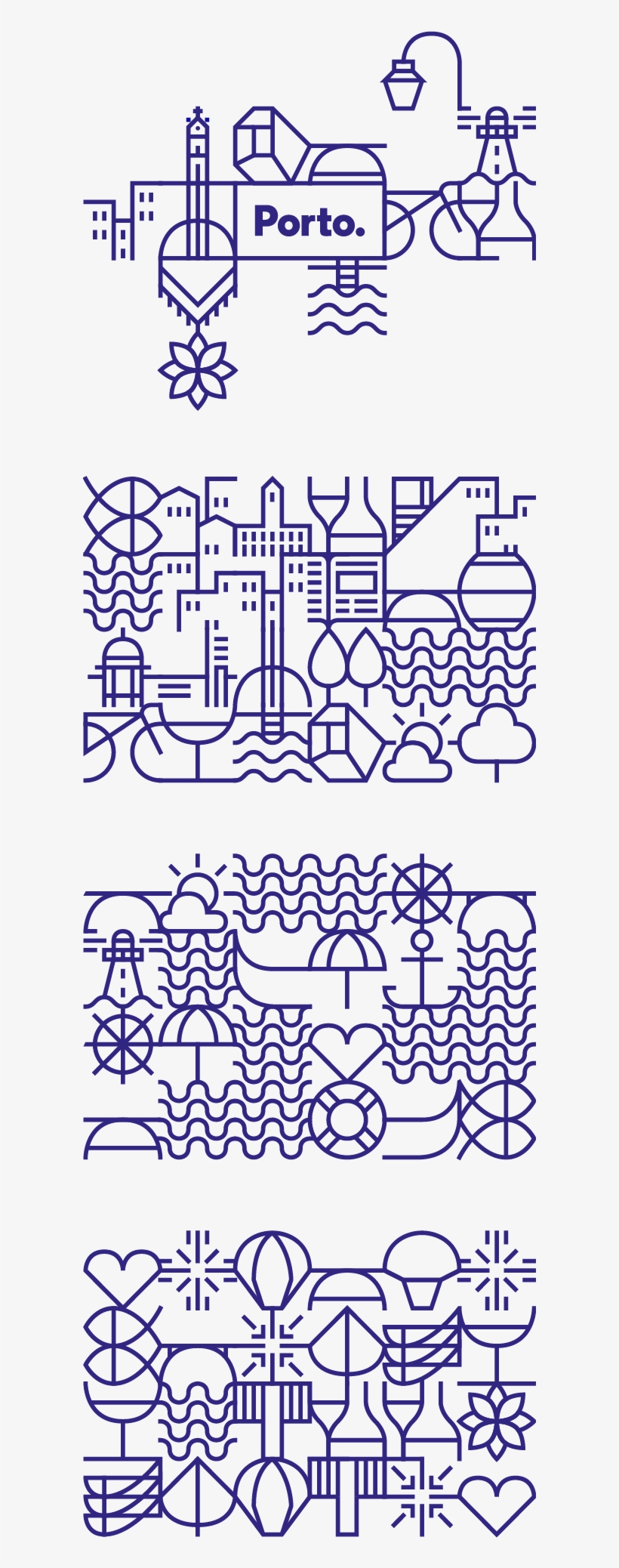 White Studio También Ha Diseñado En Nuevo Logo De Porto - Porto Icons, transparent png download