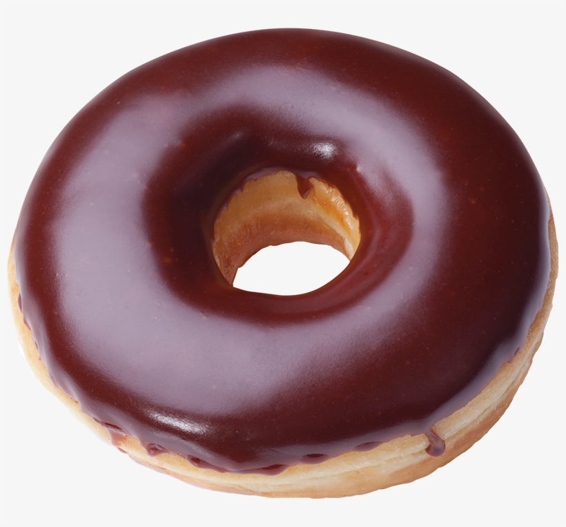 Donut Png - Chocolate Glazed Donut Png, transparent png download