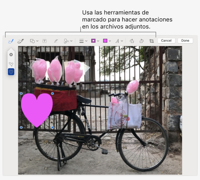 Un Archivo Adjunto Con La Barra De Herramientas Marcado - Email Attachment, transparent png download