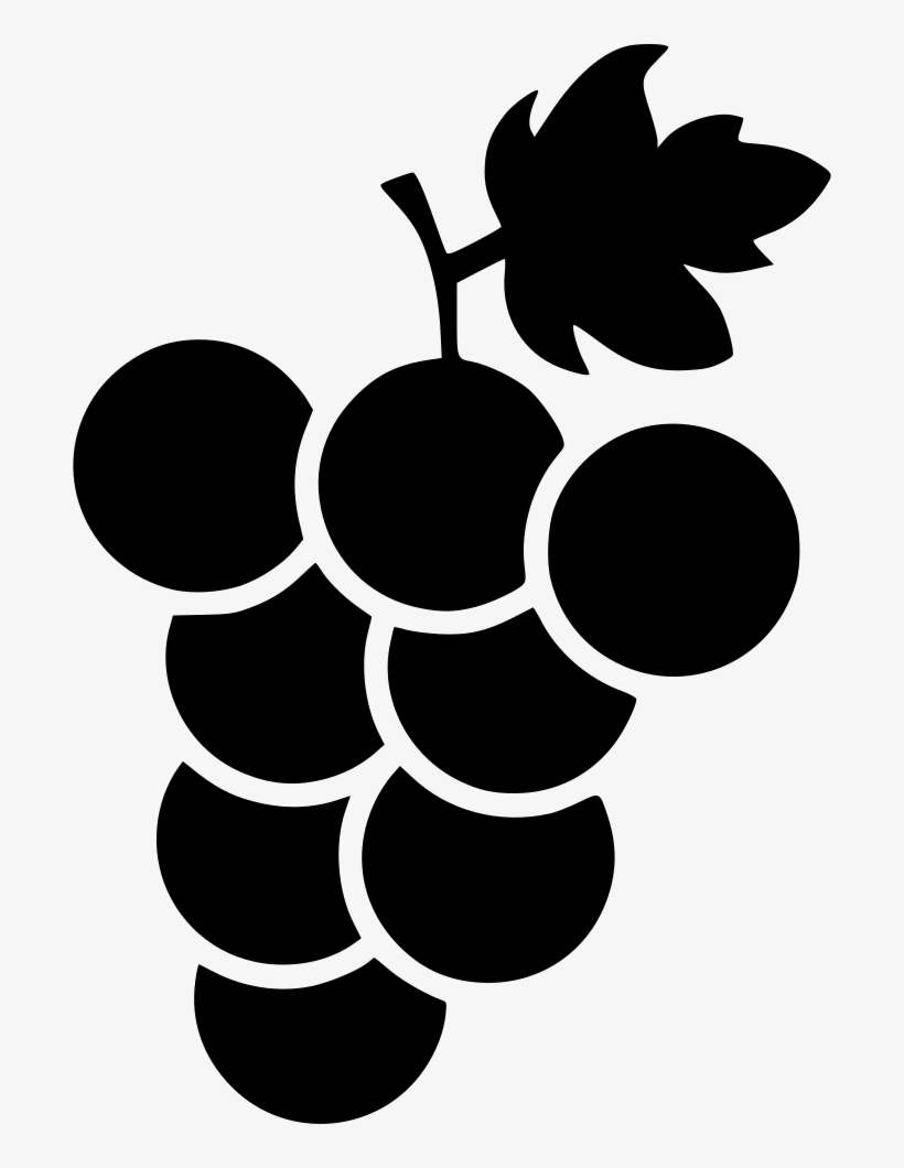 Fruit Healthy Grapes Fruits Fresh Slice Wine Comments - Cookie Cutter, transparent png download