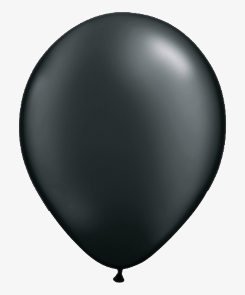 11" Pearl Black Latex Balloon - Printed Happy Birthday Latex Balloons, transparent png download