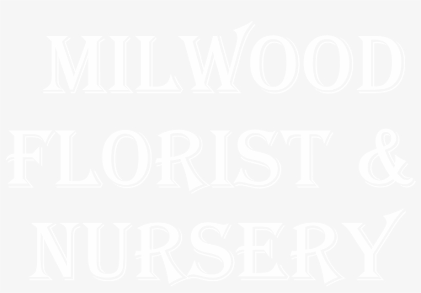 Milwood Florist & Nursery - Crowne Plaza White Logo, transparent png download
