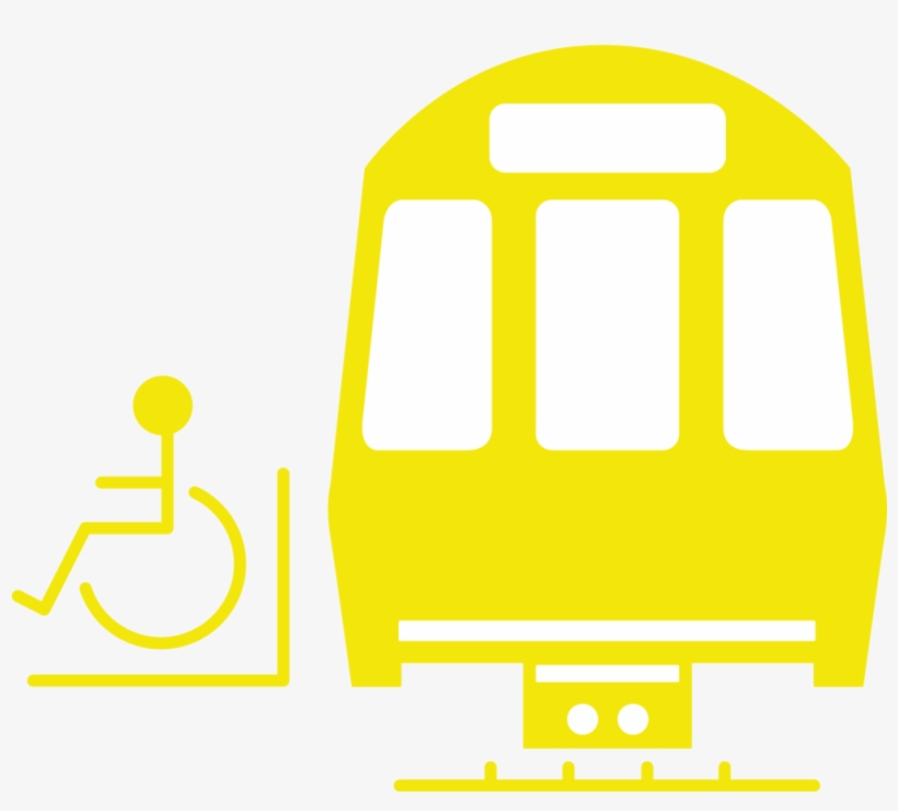 Mobility Icon Rail - Icon, transparent png download