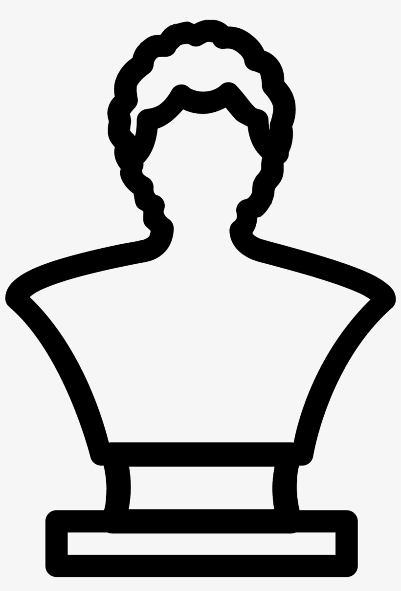 It Looks Like A Small Sculpture Or A Statue - Бюст Иконка, transparent png download