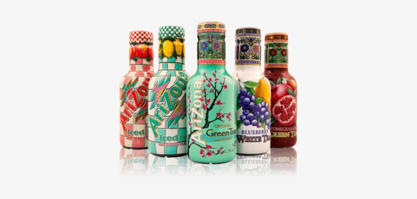 Arizona Iced Tea - Arizona Blueberry White Tea (500ml), transparent png download