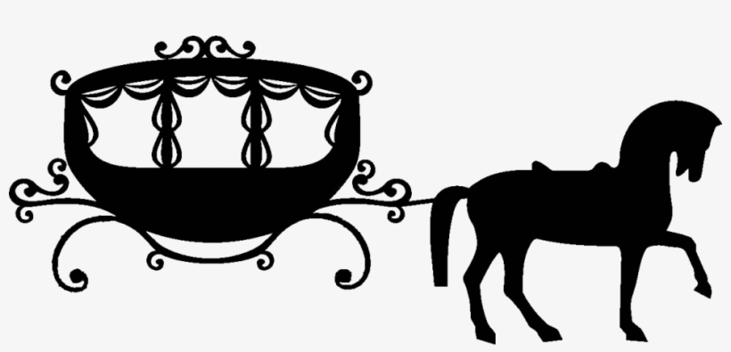 Car-body - Horse And Carriage Silhouette, transparent png download