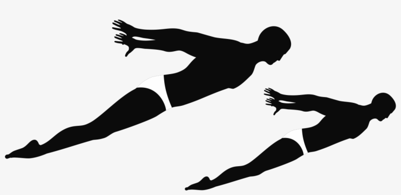 Silhouettes Swimming In Pdf, transparent png download