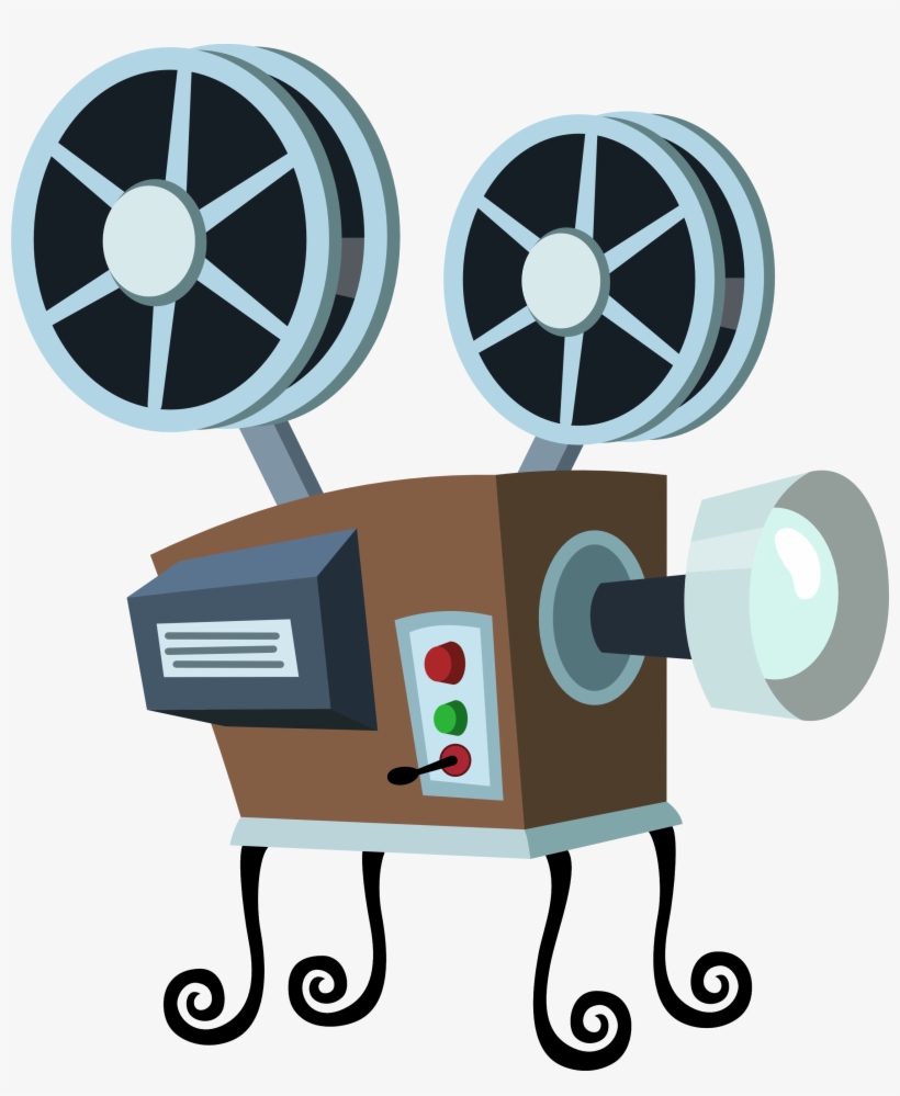 2016 Pioneer Valley Labor Film Festival - Old Film Projector Cartoon, transparent png download