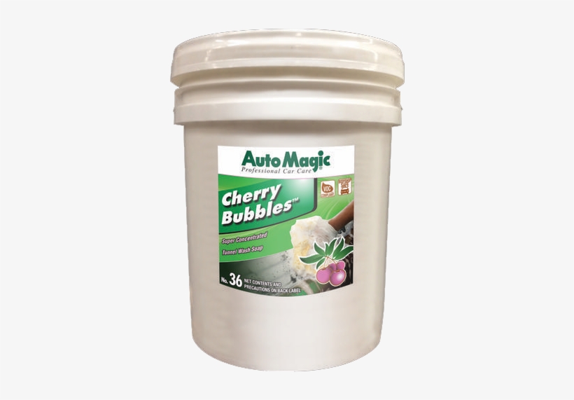 Auto Magic Cherry Bubbles Concentrated Car Shampoo - Auto Magic Power Cut Plus For Heavy Oxidation - 1 Gal, transparent png download