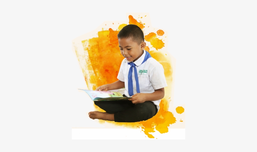 Children Supported Through Former Non-literacy Programs - Indian School Children's Reading, transparent png download