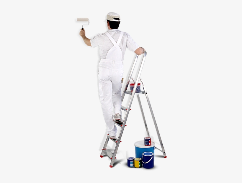 "para Más Información, Podés Contactarnos Por Las Redes - Man Painting And Decorating, transparent png download