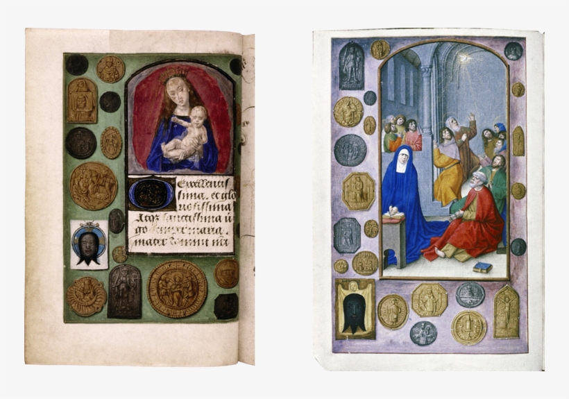 In Fact, Artists Emulated This Practice, Adorning The - Book Of Hours Pilgrim Badges, transparent png download
