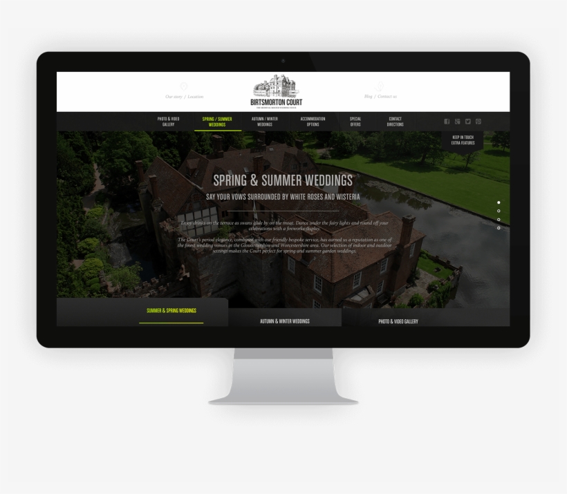 Situated On The Border Between Worcestershire, Gloucestershire - Birtsmorton Court, transparent png download