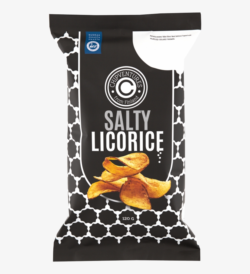 Chipventures® Salty Licorice - Kaura Sipsit, transparent png download