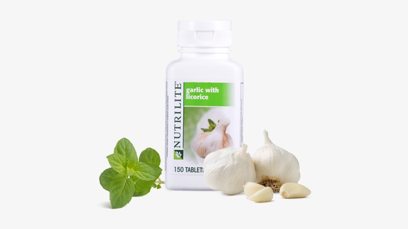 Nutrilite Garlic With Licorice For General Well-being - Garlic Nutrilite, transparent png download