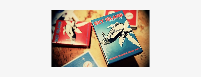 Mazzo Di Carte Sky Island Deck (blue), transparent png download