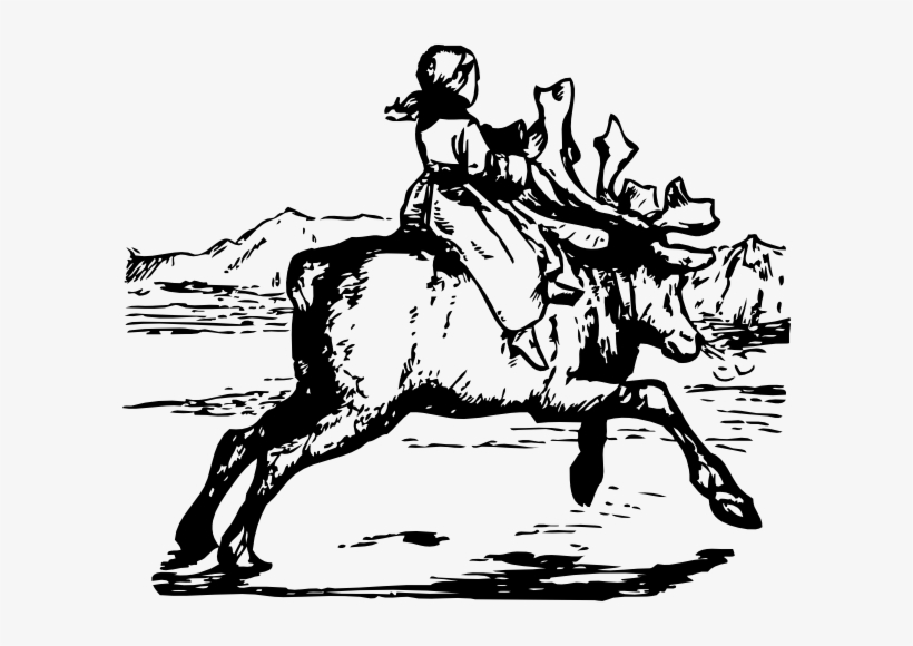 Reindeer Clipart Has - Reindeer, transparent png download