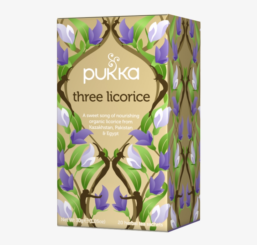 Three Licorice Tea - Pukka Three Licorice, transparent png download