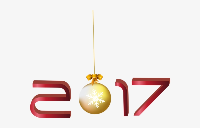 Feliz Año Nuevo, Clipart - New Year 2017 .png, transparent png download