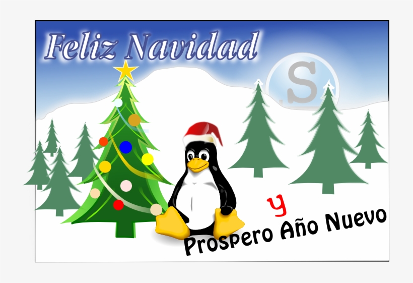 Feliz Año Nuevopic - Gangsta Penguin Tile Coaster, transparent png download