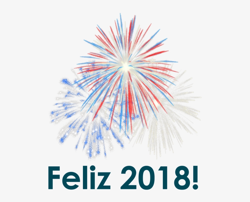 ¡feliz Año Nuevo - Transparent Background Fireworks Clipart, transparent png download