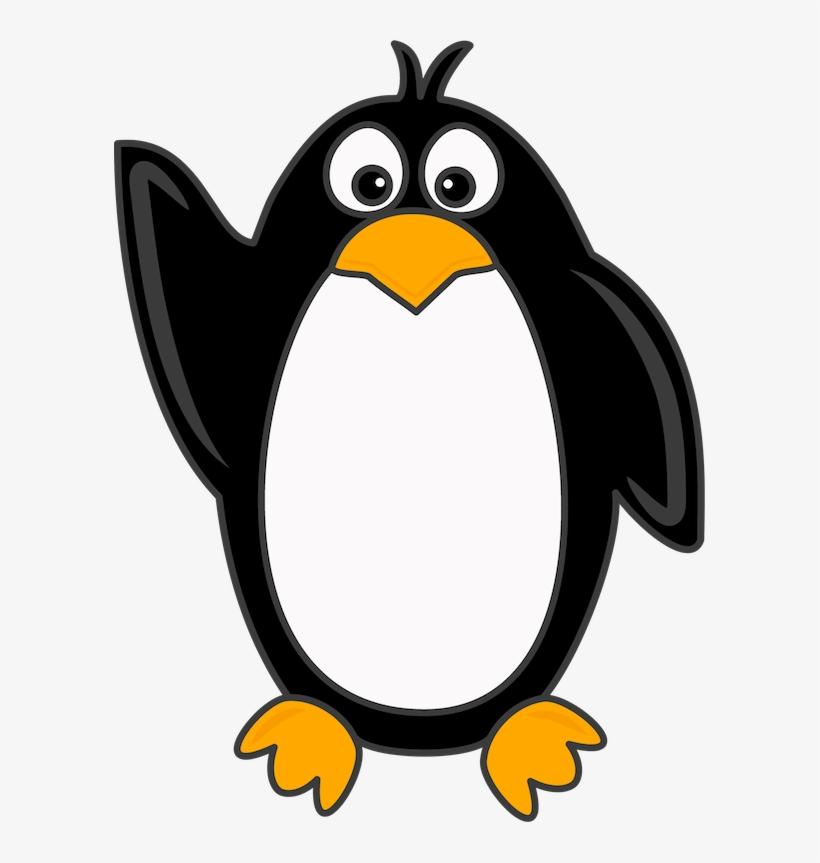 Penguin Clipart These Penguins Will Size Up To A3 - Penguin Clipart Png, transparent png download