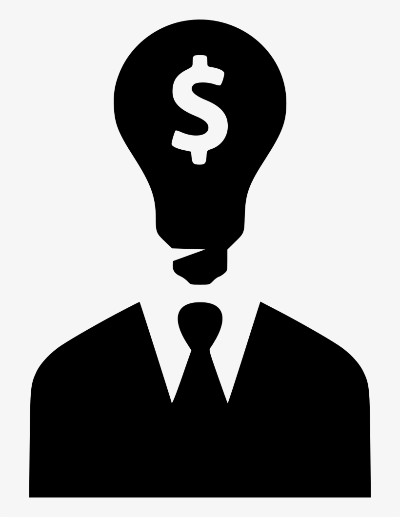 Idea Man User Man Bulb Opportunity Comments - Investor Icon Svg, transparent png download