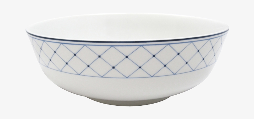 Blue Brushstroke Vegetable Bowl 9" - Bowl, transparent png download