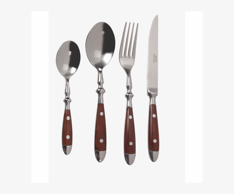 Bistro-marron2 - Cutlery, transparent png download